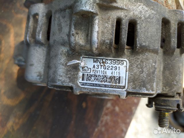 Генератор MN163999 A3TG2291 Mitsubishi Montero 3