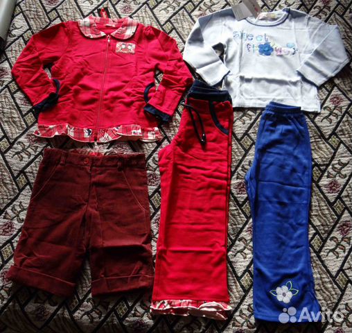 Пакет вещей на девочку 98-110 Пакет вещей на девочку 98-110