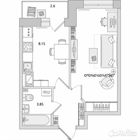 1-к квартира, 30.7 м², 16/24 эт. 1-к квартира, 30.7 м², 16/24 эт.