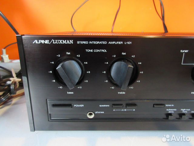 Редкий Alpine/Luxman L101