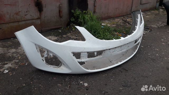 Бампер передний Opel Corsa D Опель Корса Д