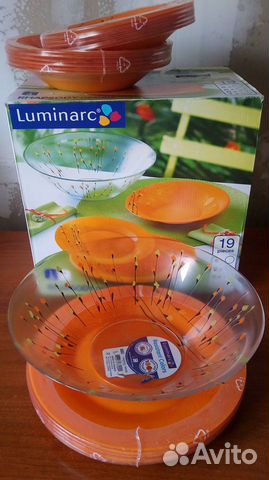 Набор посуды Luminarc 19 предметов Набор посуды Luminarc 19 предметов