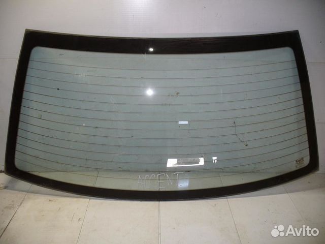 Hyundai Accent 2 Тагаз Стекло заднее Hyundai Accent 2 Тагаз Стекло заднее