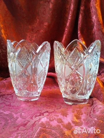 Хрустальная ваза