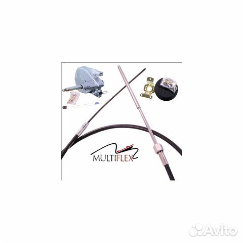 Редуктор T71 и трос M66 14ft/ 4,25м Multiflex