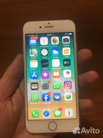 iPhone 7 Silver (Айфон, Ростест)