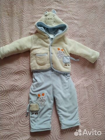 Тёплый костюм для мальчика 68-74р Тёплый костюм для мальчика 68-74р