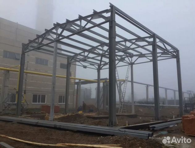 Ангар павильон мойка