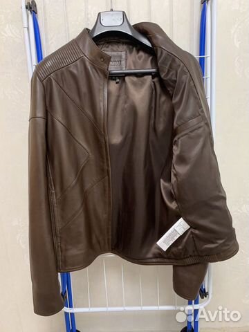 Куртка кожаная мужская
