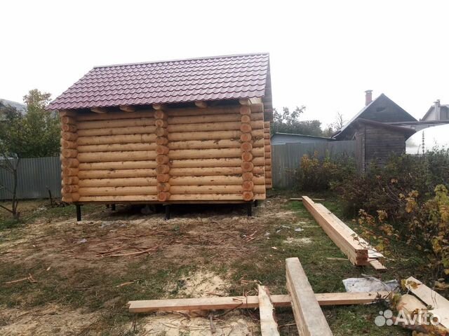 Сруб бани рубка в чашу Сруб бани рубка в чашу