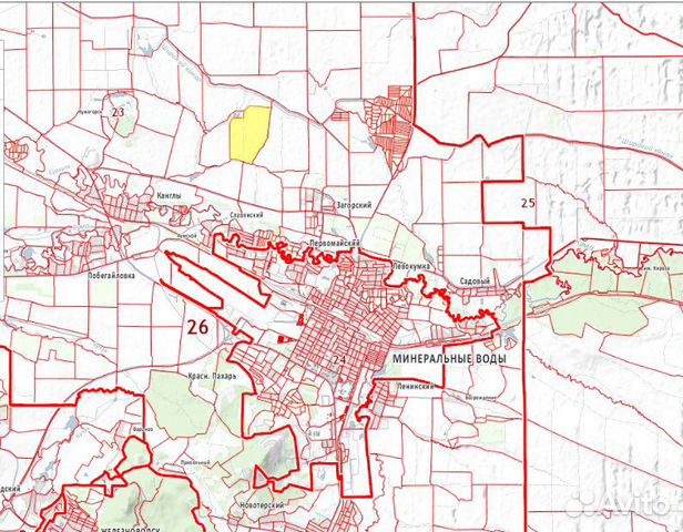 Карта ставропольского края минераловодского района ставропольского края