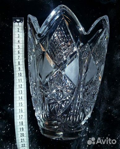 Ваза тюльпан хрустальная Ваза тюльпан хрустальная
