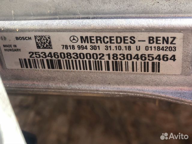 Рулевая рейка Mercedes Benz 43AMG GLC 2019год