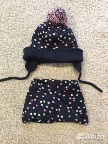 Шапка и снуд Zara новый