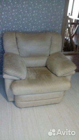 Кресло велюр