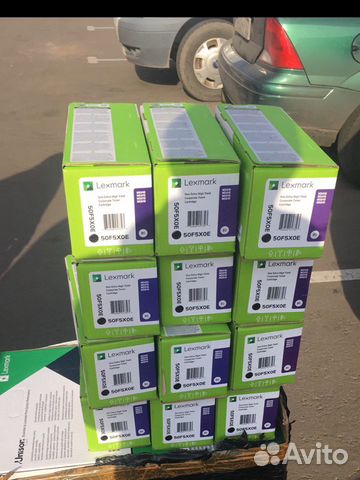 Картриджи Lexmark. Есть почти все