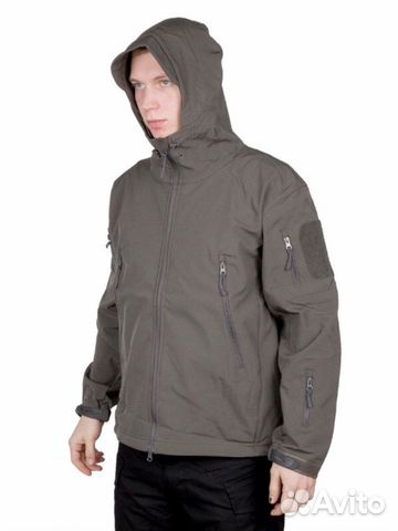 Куртка Shark Skin Soft Shell, серый (новые) Куртка Shark Skin Soft Shell, серый (новые)