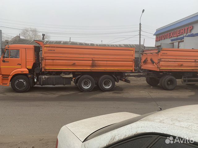 Самосвал камаз 65115 сельхозник
