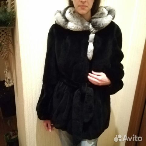 Шуба из меха кролика Шуба из меха кролика
