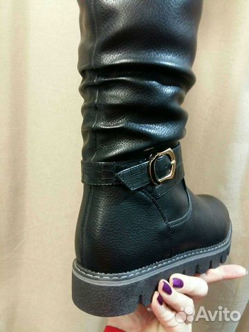 Сапоги зимние новые