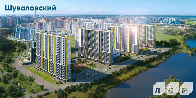 2-к квартира, 54.4 м², 14/25 эт.