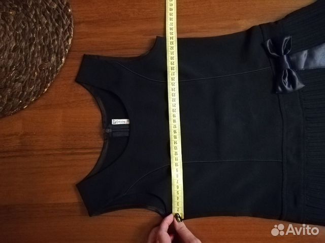 Платье школьное синие Платье школьное синие