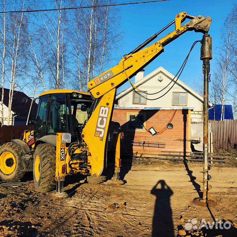 Экскаватор погрузчик JCB 4CX Ямобур Гидромолот Экскаватор погрузчик JCB 4CX Ямобур Гидромолот