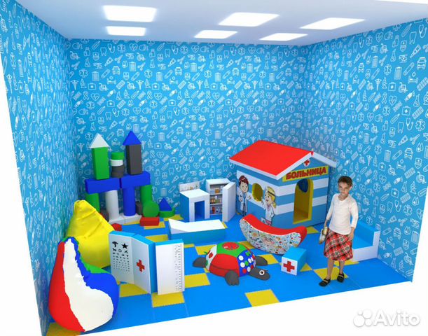 Набор напольных игрушек для мягкой игровой комнаты