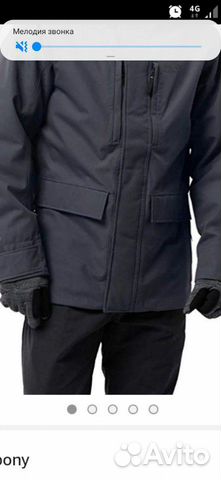 Куртка парка jack wolfskin