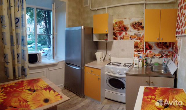 

1-к. квартира, 34 м², 2 кровати