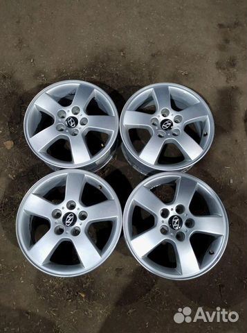 Диски бу оригинал R16 NO на Hyundai Tucson