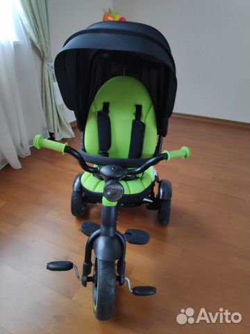 Детский велосипед-коляска VIP trike V5 зеленый