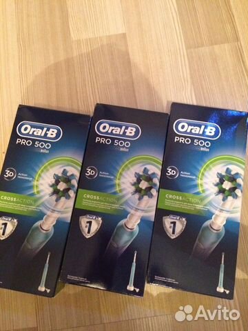 Электрическая зубная щетка Oral-B Pro 500 Электрическая зубная щетка Oral-B Pro 500
