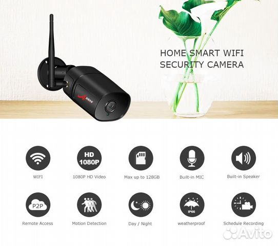 Wi-Fi Камера. Может работать без видеорегистратора