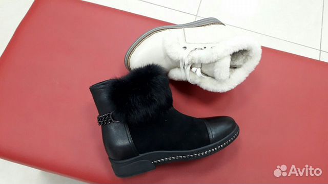 Ботинки кожа мех натуральные Ботинки кожа мех натуральные