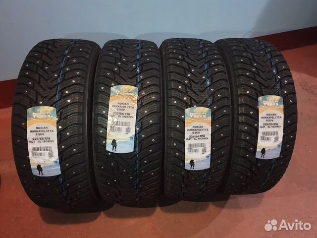 225/55/18 Nokian Hakkapeliitta 8 SUV