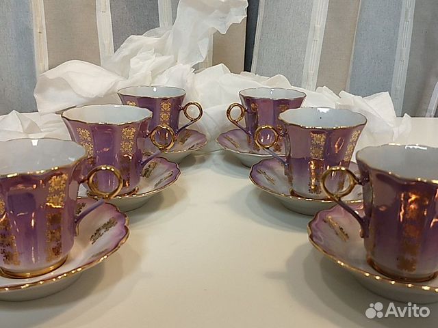 Сервиз кофейный фарфор Сервиз кофейный фарфор