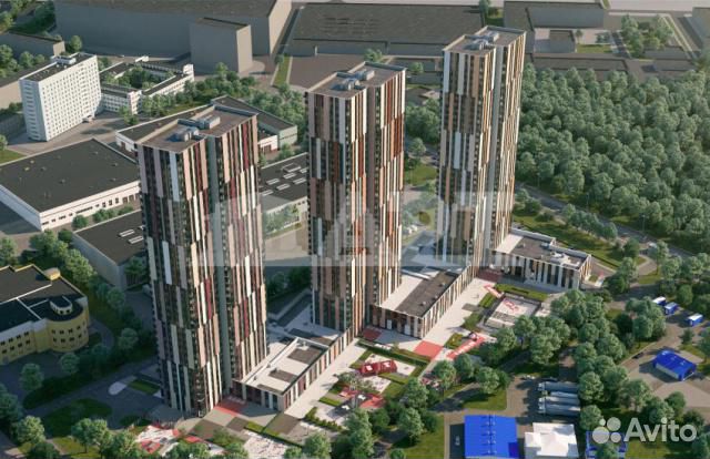 1-к квартира, 46 м², 32/36 эт. 1-к квартира, 46 м², 32/36 эт.