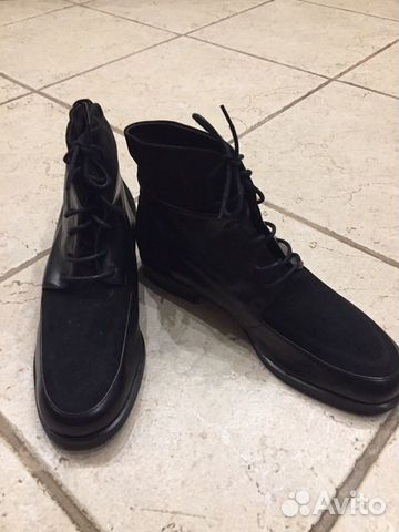 Новые кожаные женские ботинки Ручная работа Новые кожаные женские ботинки Ручная работа