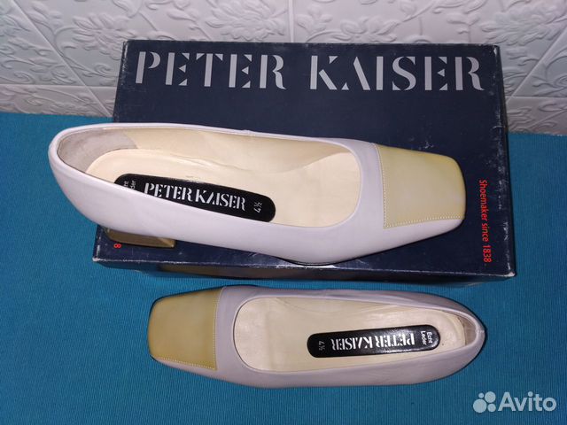 Новые кожаные туфли бренда Peter Kaiser Новые кожаные туфли бренда Peter Kaiser