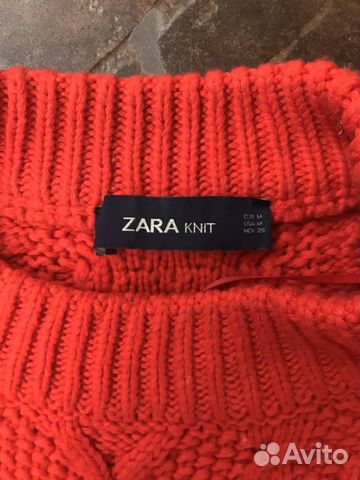 Платье-свитер zara Платье-свитер zara