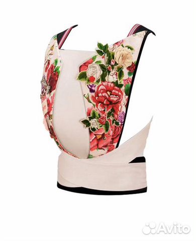 Cybex кенгуру переноска yema tie spring blossom