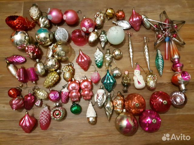 Елочные игрушки СССР Елочные игрушки СССР