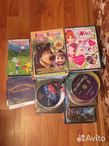 DVD диски и CD