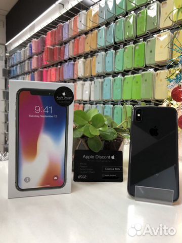 iPhone X 64Gb Space Gray как новый состояние