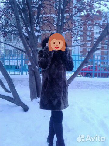 Шуба мутон