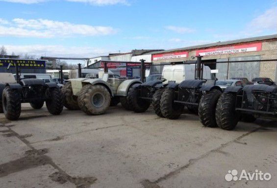 Снегоболотоход на шинах низкого давления