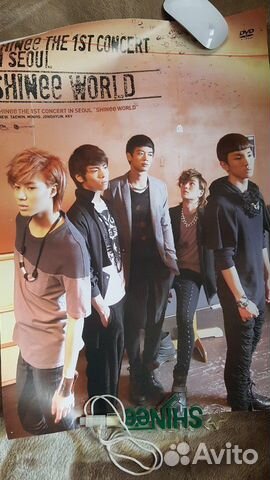 DVD CD shinee THE 1ST concert shinee world DVD CD shinee THE 1ST concert shinee world