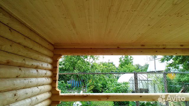 Сруб бани 3х6 (пятистенок + веранда) Сруб бани 3х6 (пятистенок + веранда)