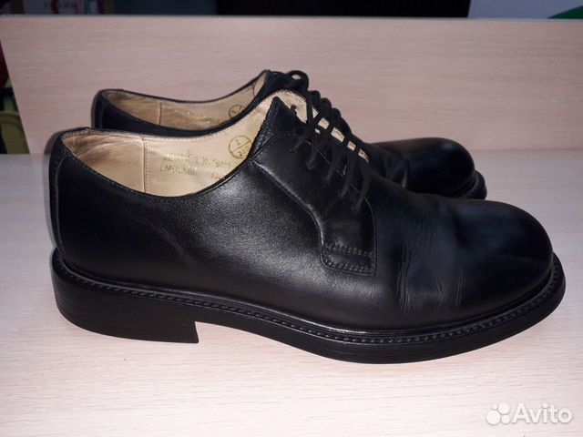 Кожаные туфли р.43